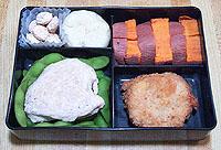Bento lunches are portable and can be eaten on the run!