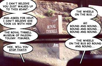 Drivin' down the Highway 40 in my big ol' pickup truck