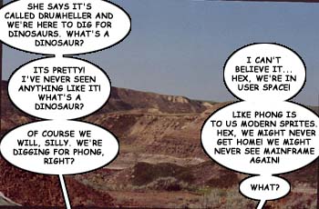 Shuttup so we can see the scenery!