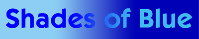 Shades of Blue