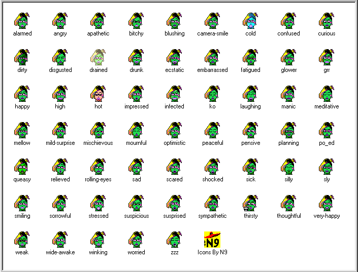 All the range of her older self