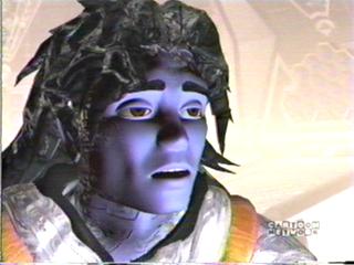 Or is it in his face? Oh, no, It's just his charm.