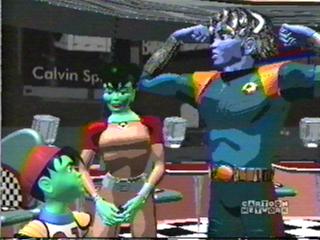 How 'bout the way he acts? Oh, no, that's not the way,