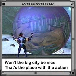 With this giant marble I will rule the net!