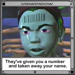 He scowled upon a hostile world from one forbidding eye